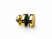 Aquaslide 2000 Top Rail Mount Fixing - Polished Gold